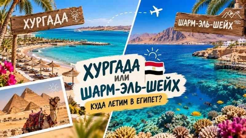 Хургада или Шарм-эль-Шейх: что выбрать для отдыха в Египте